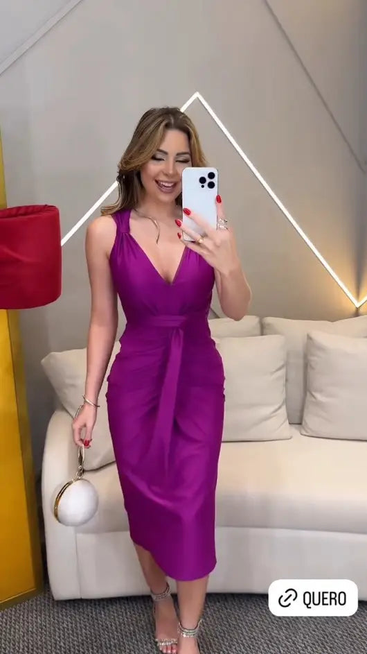 Vestido Juliette – Sofisticação e Sensualidade em uma Só Peça!